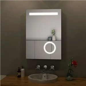 ব্যাটারি চালিত বাথরুম আয়না